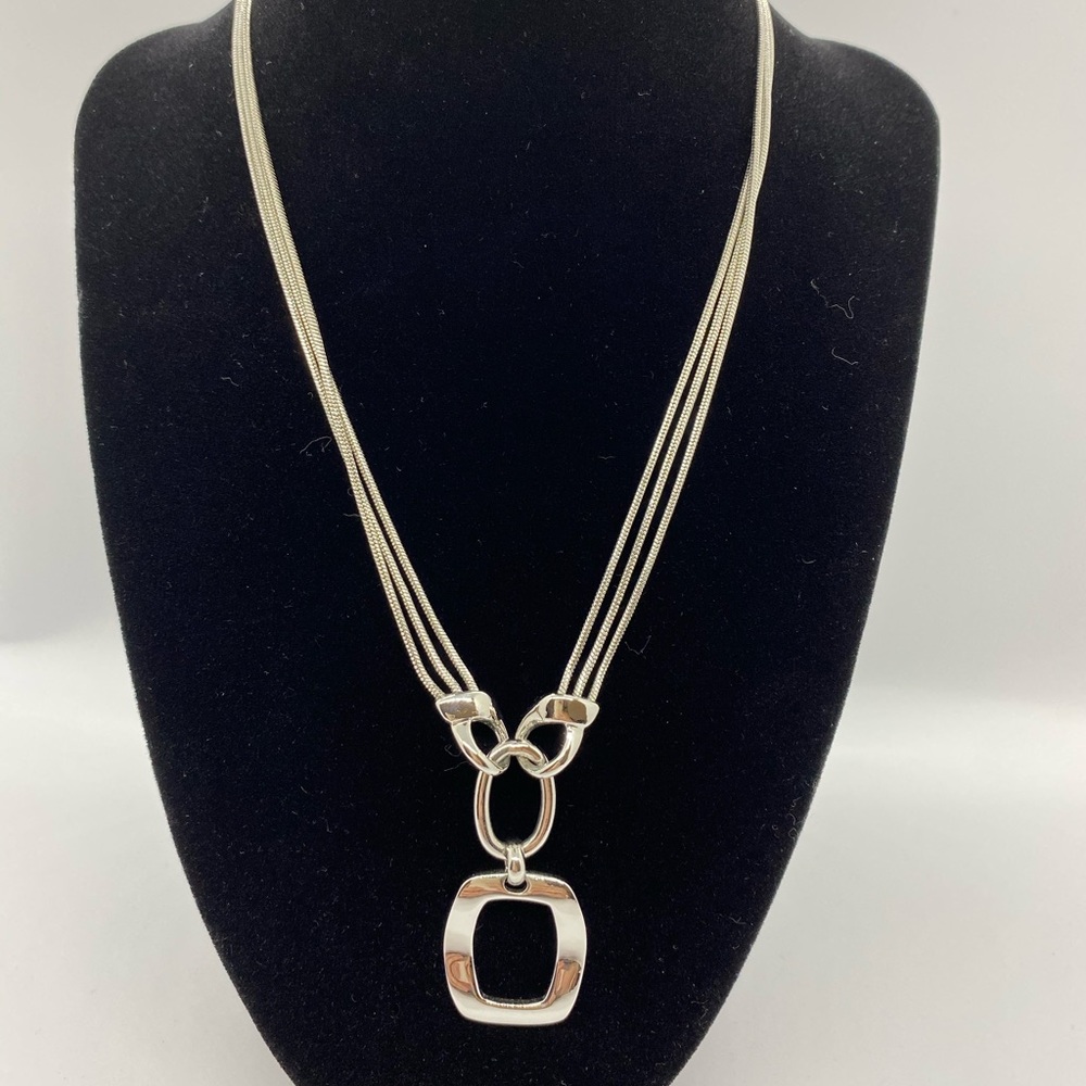 Lia Sophia silver necklace